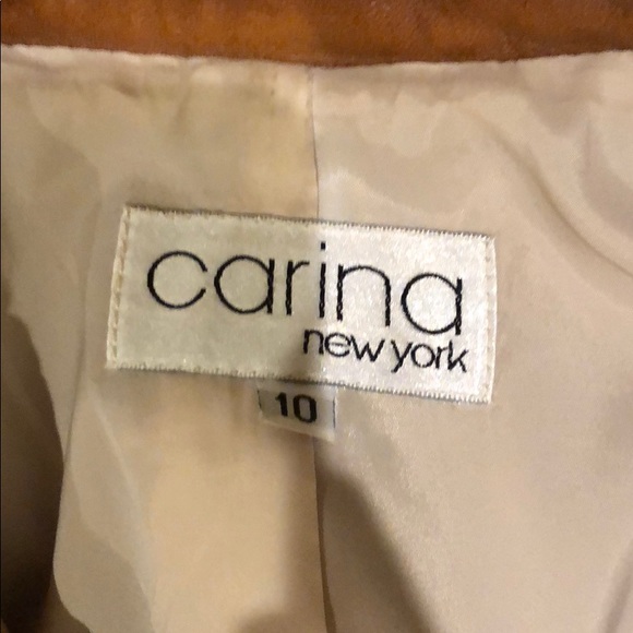 A carina (New York) leather jacket size 10. - Picture 4 of 4
